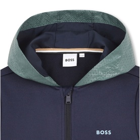 Logo Zip Hoodie