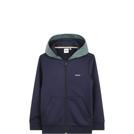 Logo Zip Hoodie