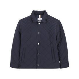 Diamond-Quilted Jacket