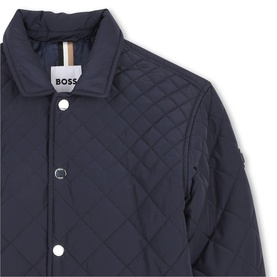 Diamond-Quilted Jacket