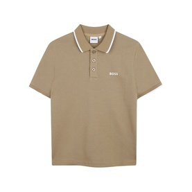 Logo Tipped Polo Shirt