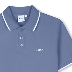 Logo Tipped Polo Shirt
