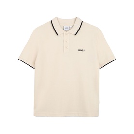 Logo Tipped Polo Shirt