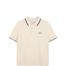 Logo Tipped Polo Shirt