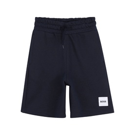 Square Logo Fleece Bermuda Shorts