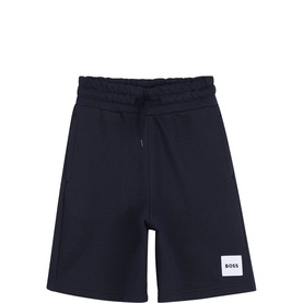 Square Logo Fleece Bermuda Shorts