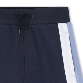 Contrast Stripe Bermuda Shorts