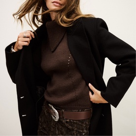 Koxlow Longline Oversized Coat