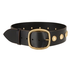 The Midnight Leather Belt