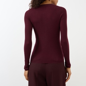 Henley Knitted Sweater