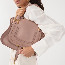 Marcie Medium Leather Satchel