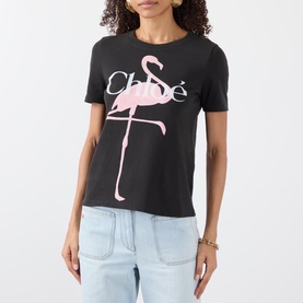 Flamingo Logo T-Shirt