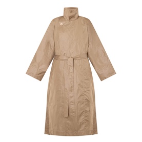 Aerial Steel Belted Trench Coat