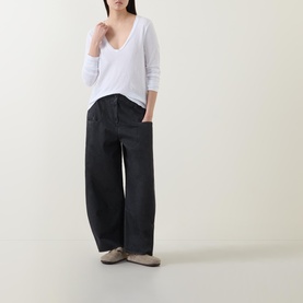 Sheer Slub T-Shirt
