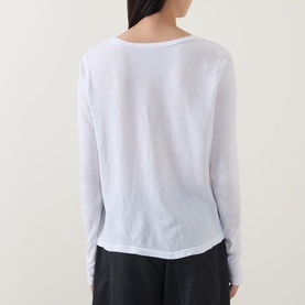 Sheer Slub T-Shirt