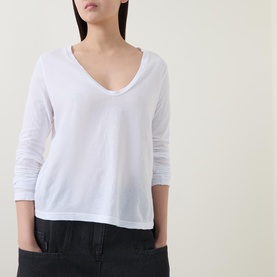 Sheer Slub T-Shirt