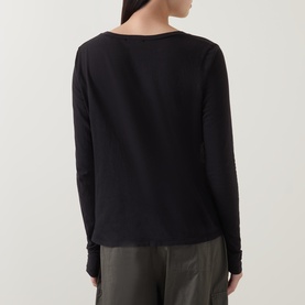 Sheer Slub T-Shirt