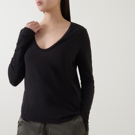 Sheer Slub T-Shirt