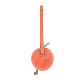 Amuseables Peach Shoulder Bag 18cm