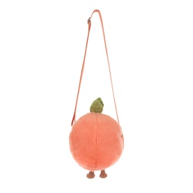Amuseables Peach Shoulder Bag 18cm