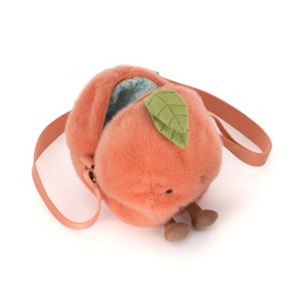Amuseables Peach Shoulder Bag 18cm