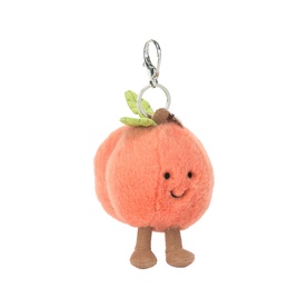 Amuseables Peach Bag Charm 15cm