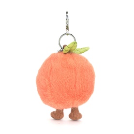 Amuseables Peach Bag Charm 15cm