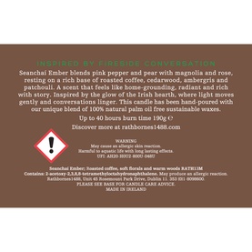 Seancha&iacute; Ember Travel Candle