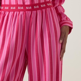 Logo Striped Pyjama Bottoms