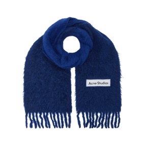 Vally Logo Gradient Fringed Scarf