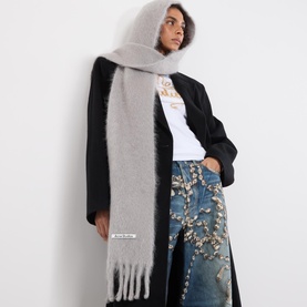 Kooder Logo Fringed Scarf
