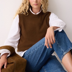 Cloud Cashmere Knitted Tank