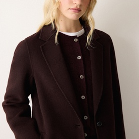 Double Faced Tailored Coat