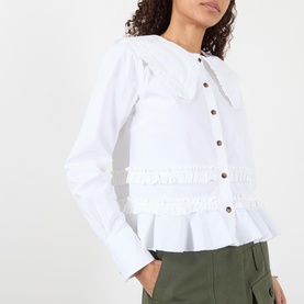 Ruffle Detail Blouse
