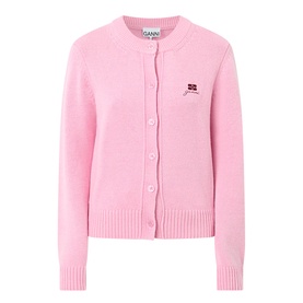 Butterfly Logo Knit Cardigan