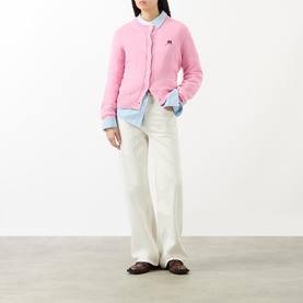 Butterfly Logo Knit Cardigan