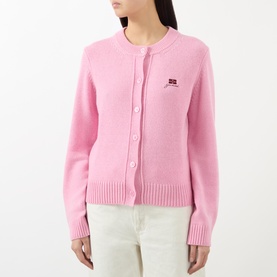 Butterfly Logo Knit Cardigan