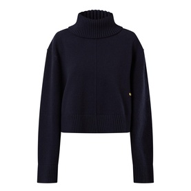 Compact Wool Turtleneck Sweater