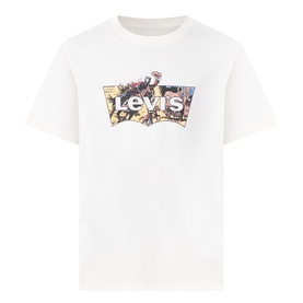 Relaxed Batwing Logo Graphic T-Shirt