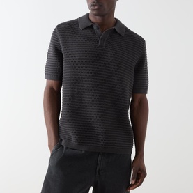Laguna Open Knit Polo Shirt
