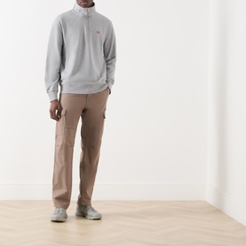 Original Housemark Logo Half-Zip Sweatshirt