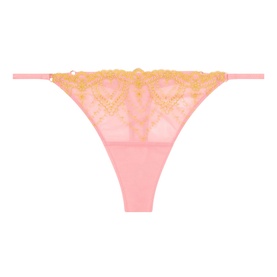 Mysterious Embroidered Thong