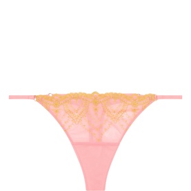 Mysterious Embroidered Thong