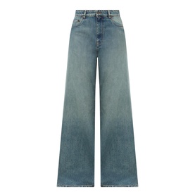 High-Rise Baggy Denim Jeans