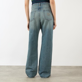 High-Rise Baggy Denim Jeans