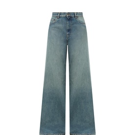 High-Rise Baggy Denim Jeans