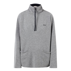 Logo Half-Zip Cashmere Sweater