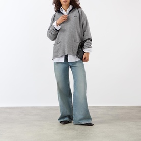 Logo Half-Zip Cashmere Sweater