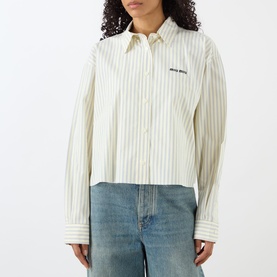 Logo Striped Shirt