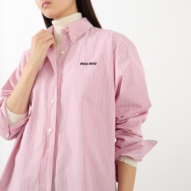 Logo Striped Shirt